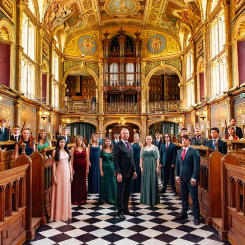 The Choir of Royal Holloway Chapel Landscape (with organ)