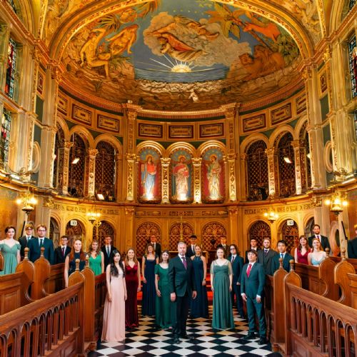 The Choir of Royal Holloway Chapel Landscape (East)