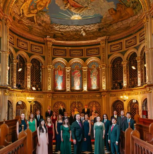 The Choir of Royal Holloway Chapel Portrait (East)